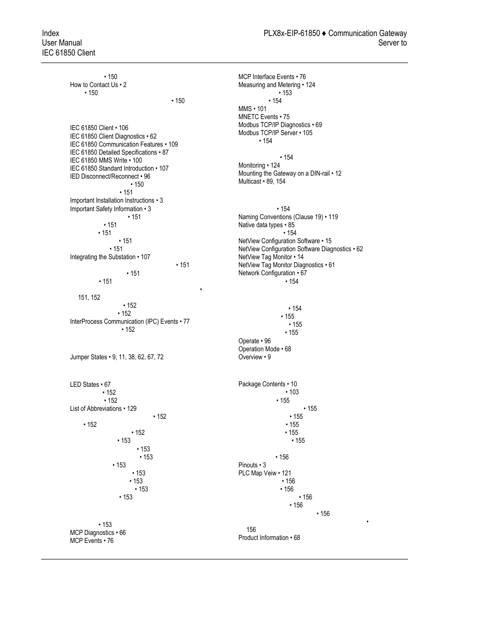 ProSoft Technology PLX81-EIP-61850 User Manual | Page 166 / 167