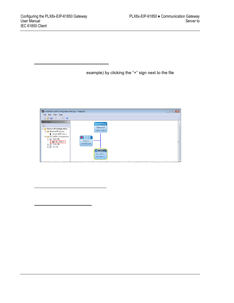 Creating the ied network | ProSoft Technology PLX81-EIP-61850 User Manual | Page 24 / 167