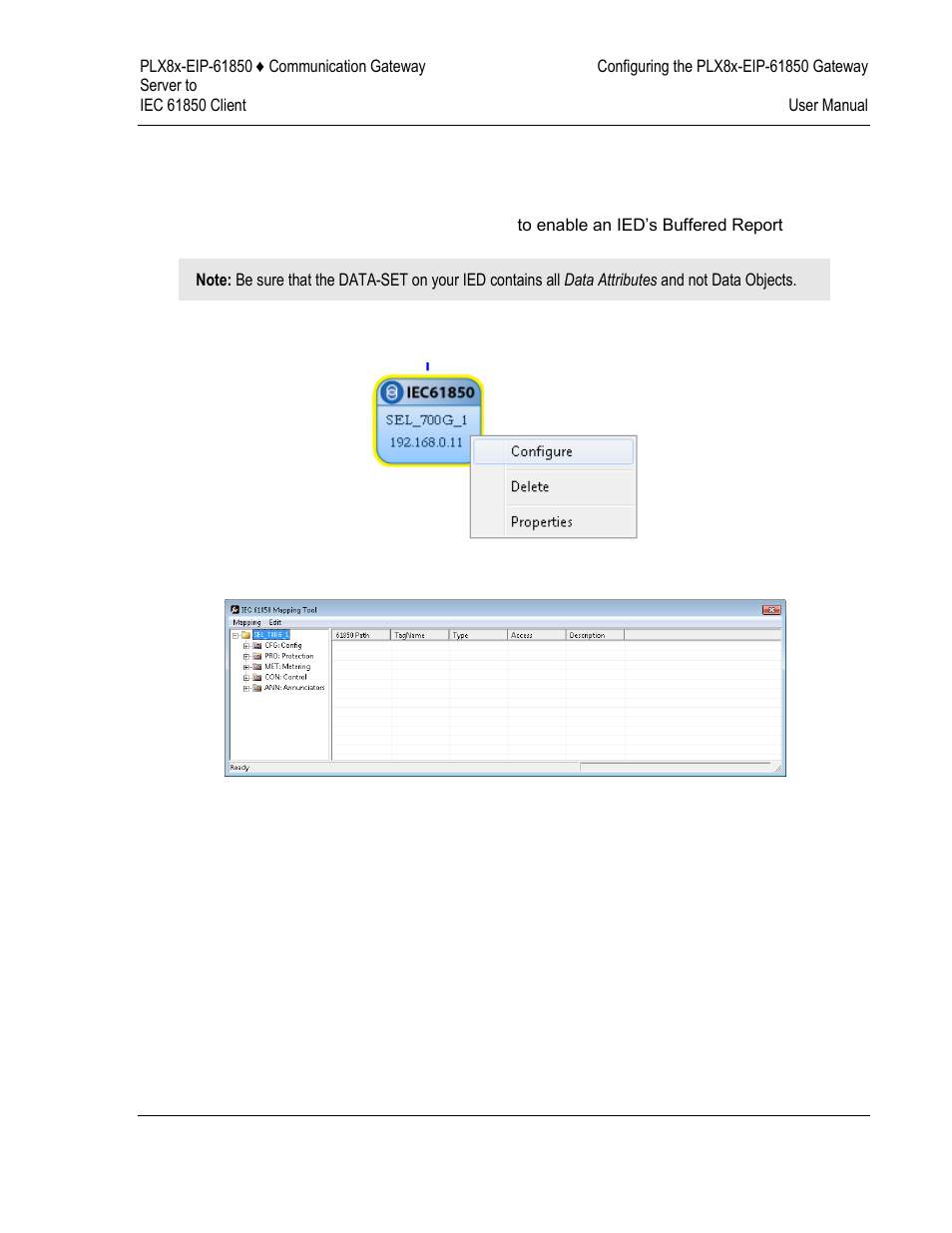 Mapping reports | ProSoft Technology PLX81-EIP-61850 User Manual | Page 29 / 167