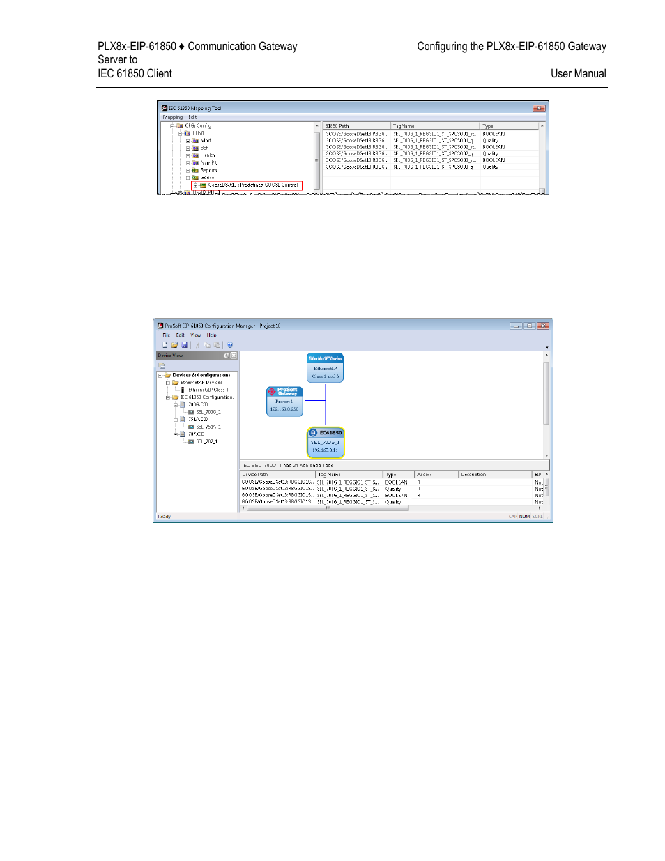 Deleting one or more, Iec 61850 mappings | ProSoft Technology PLX81-EIP-61850 User Manual | Page 33 / 167