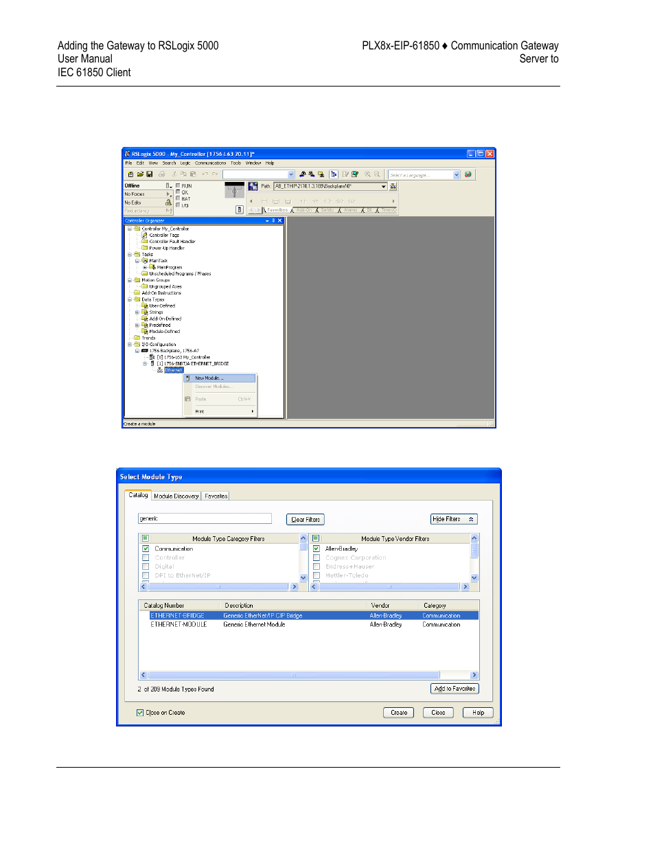 Add the gateway | ProSoft Technology PLX81-EIP-61850 User Manual | Page 46 / 167