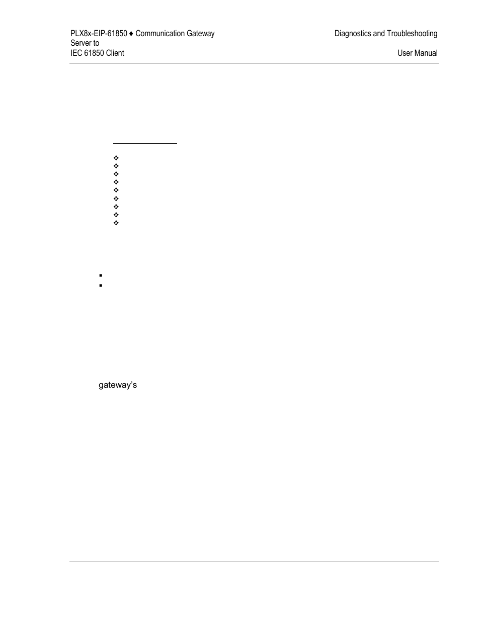 Connecting your pc to the gateway, 4diagnostics and troubleshooting | ProSoft Technology PLX81-EIP-61850 User Manual | Page 57 / 167