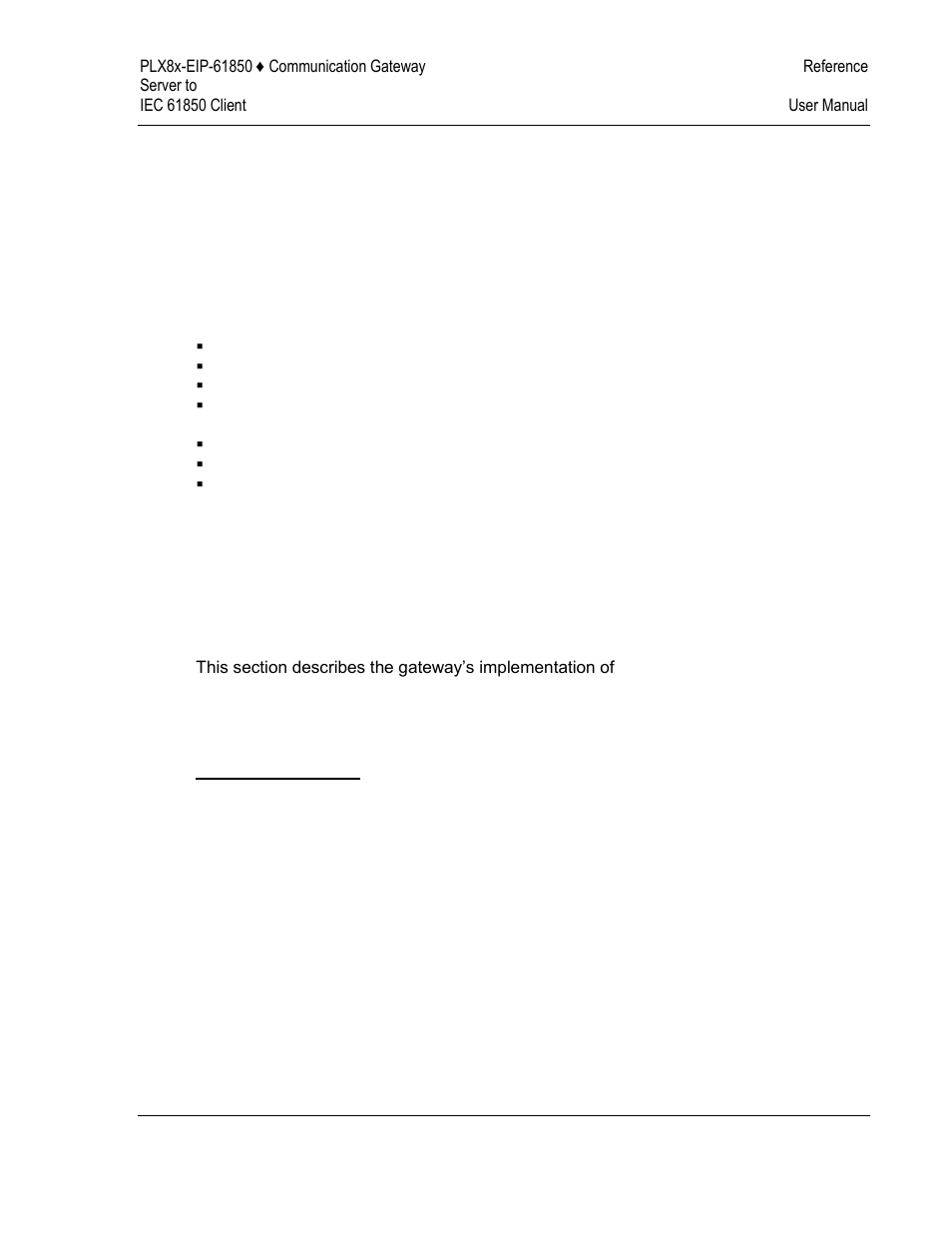 Iec 61850 detailed specifications | ProSoft Technology PLX81-EIP-61850 User Manual | Page 87 / 167