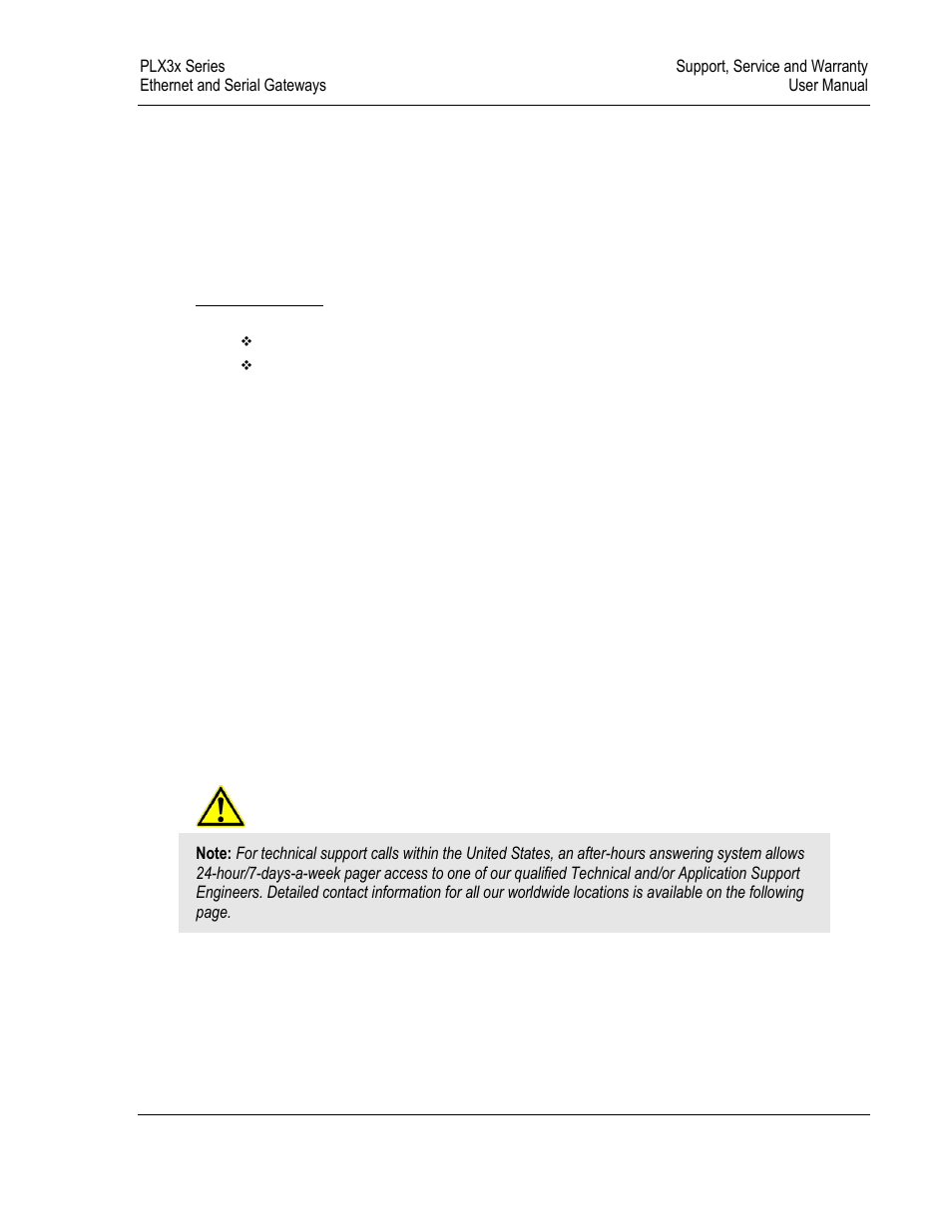 11 support, service and warranty | ProSoft Technology PLX31-EIP-SIE User Manual | Page 215 / 218