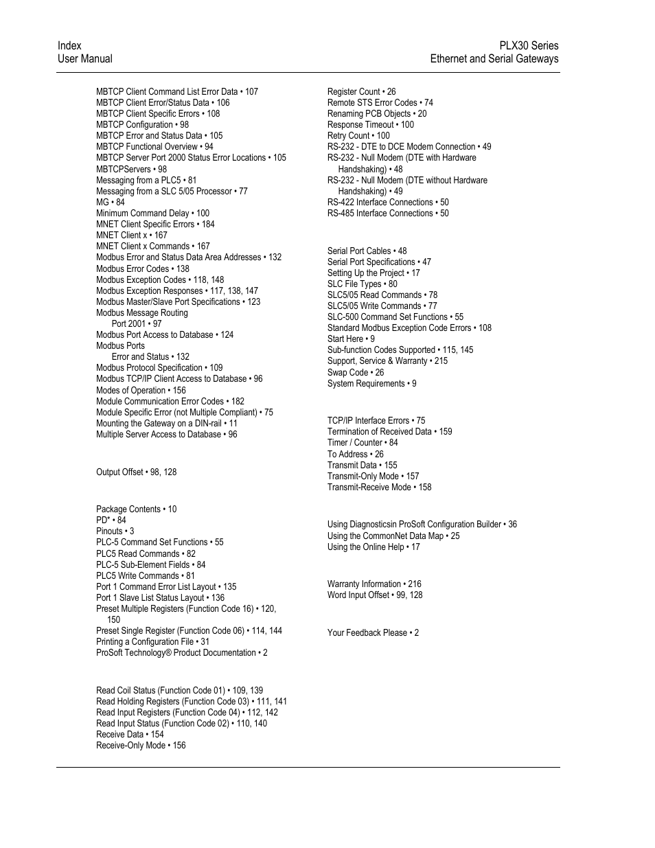 ProSoft Technology PLX31-EIP-SIE User Manual | Page 218 / 218