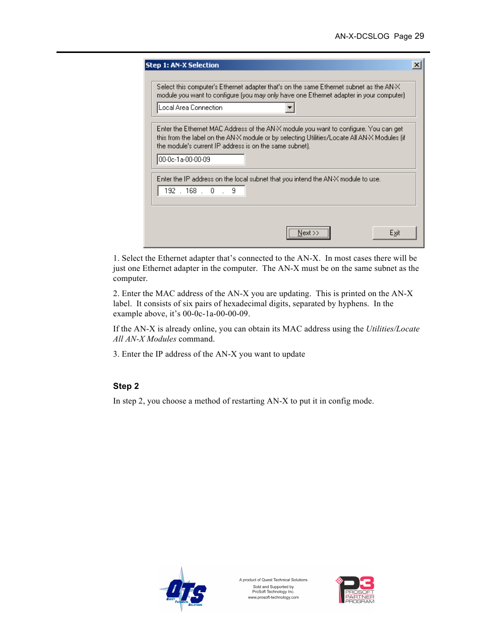 ProSoft Technology AN-X-AMX User Manual | Page 33 / 44