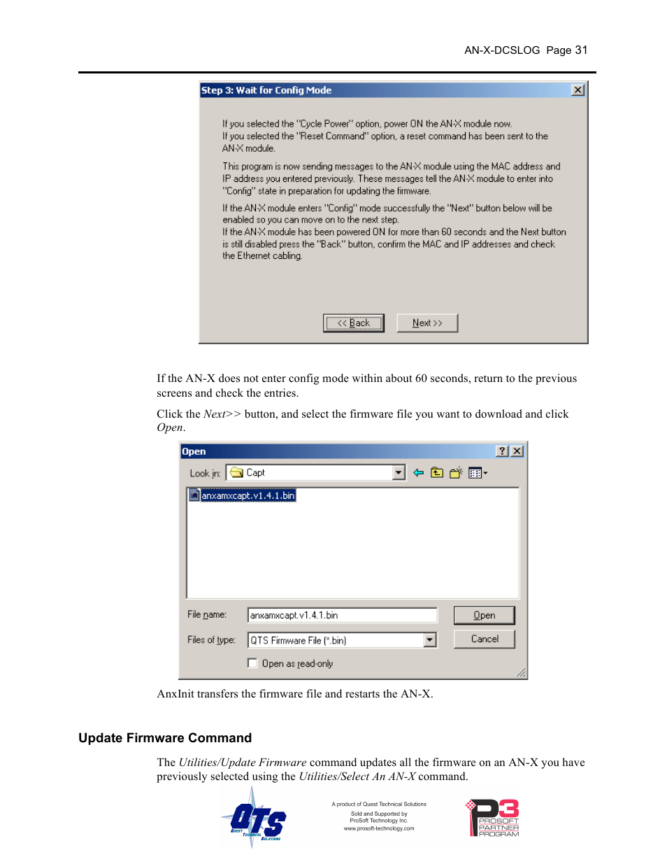 ProSoft Technology AN-X-AMX User Manual | Page 35 / 44