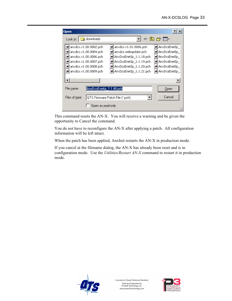 ProSoft Technology AN-X-AMX User Manual | Page 37 / 44