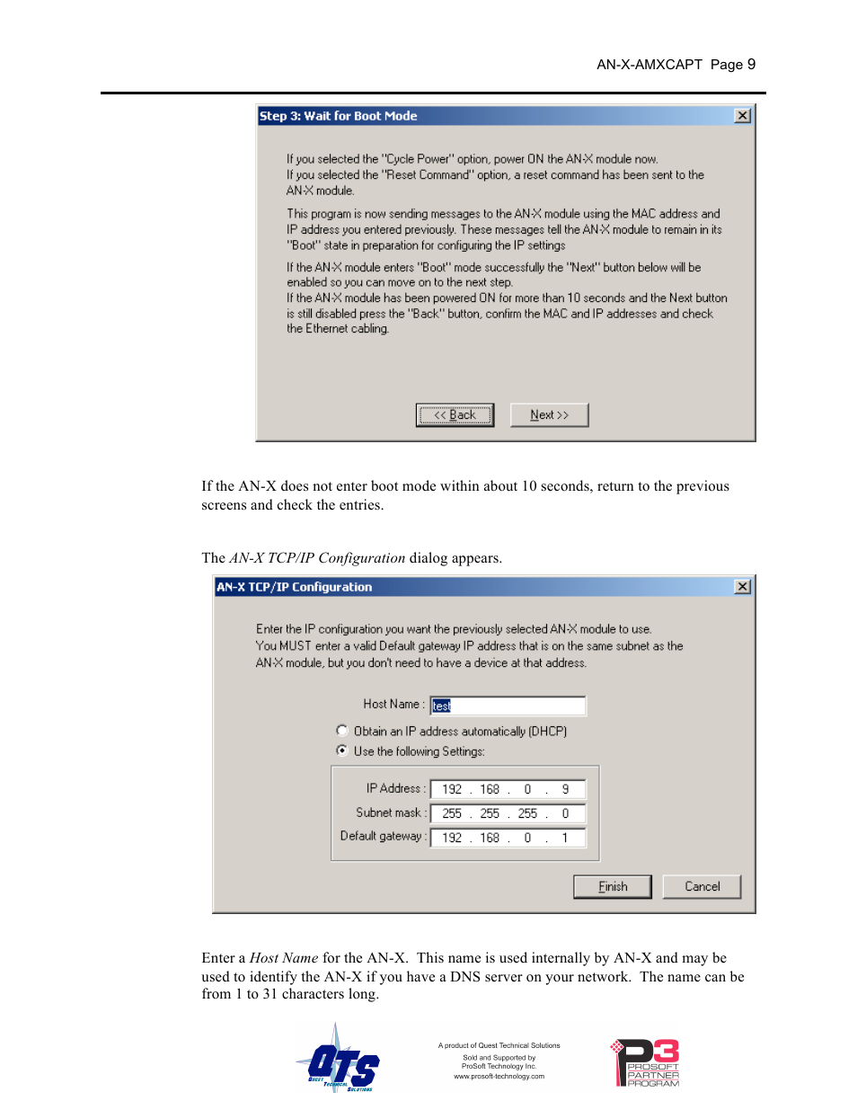 ProSoft Technology AN-X-AMX User Manual | Page 13 / 50