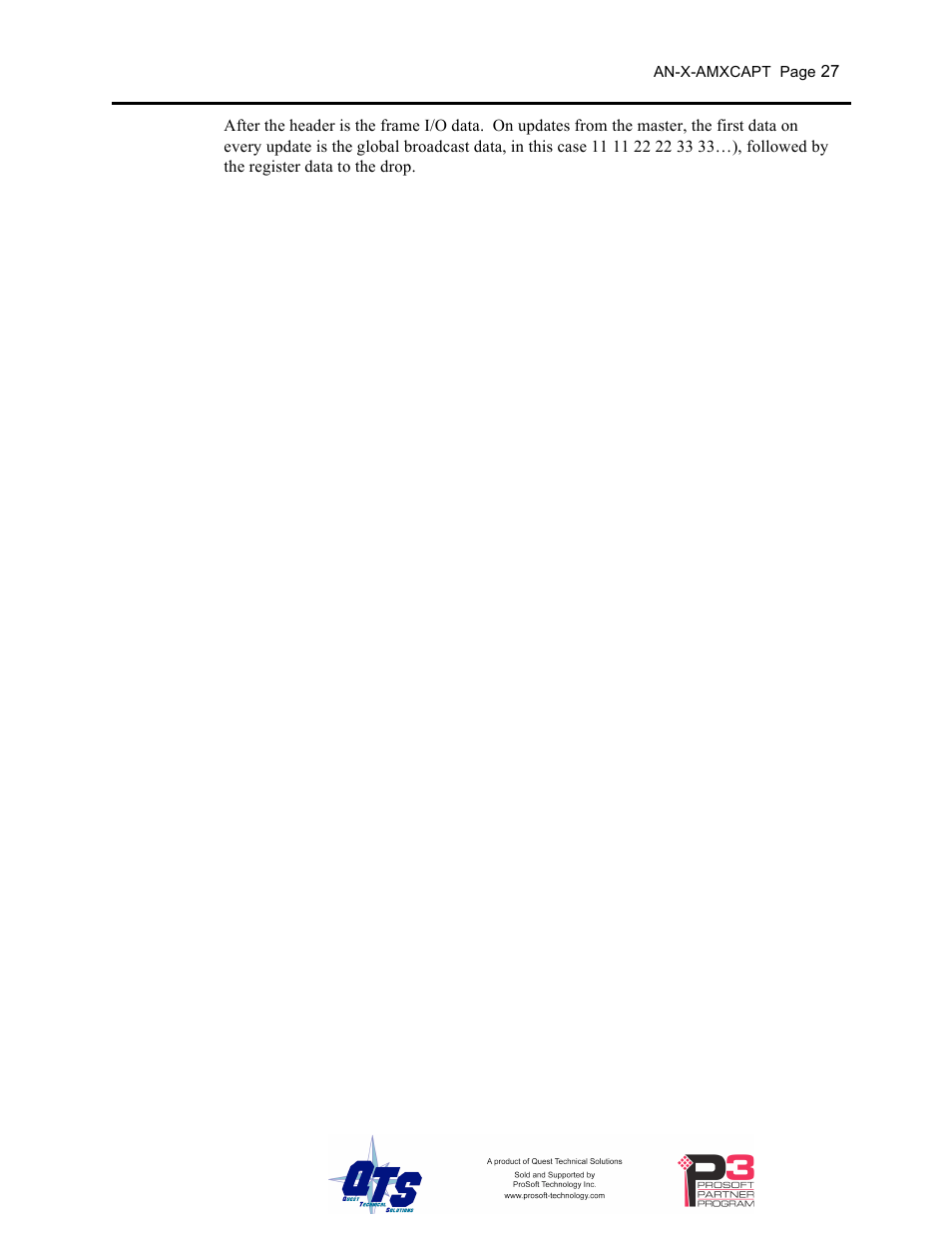 ProSoft Technology AN-X-AMX User Manual | Page 31 / 50