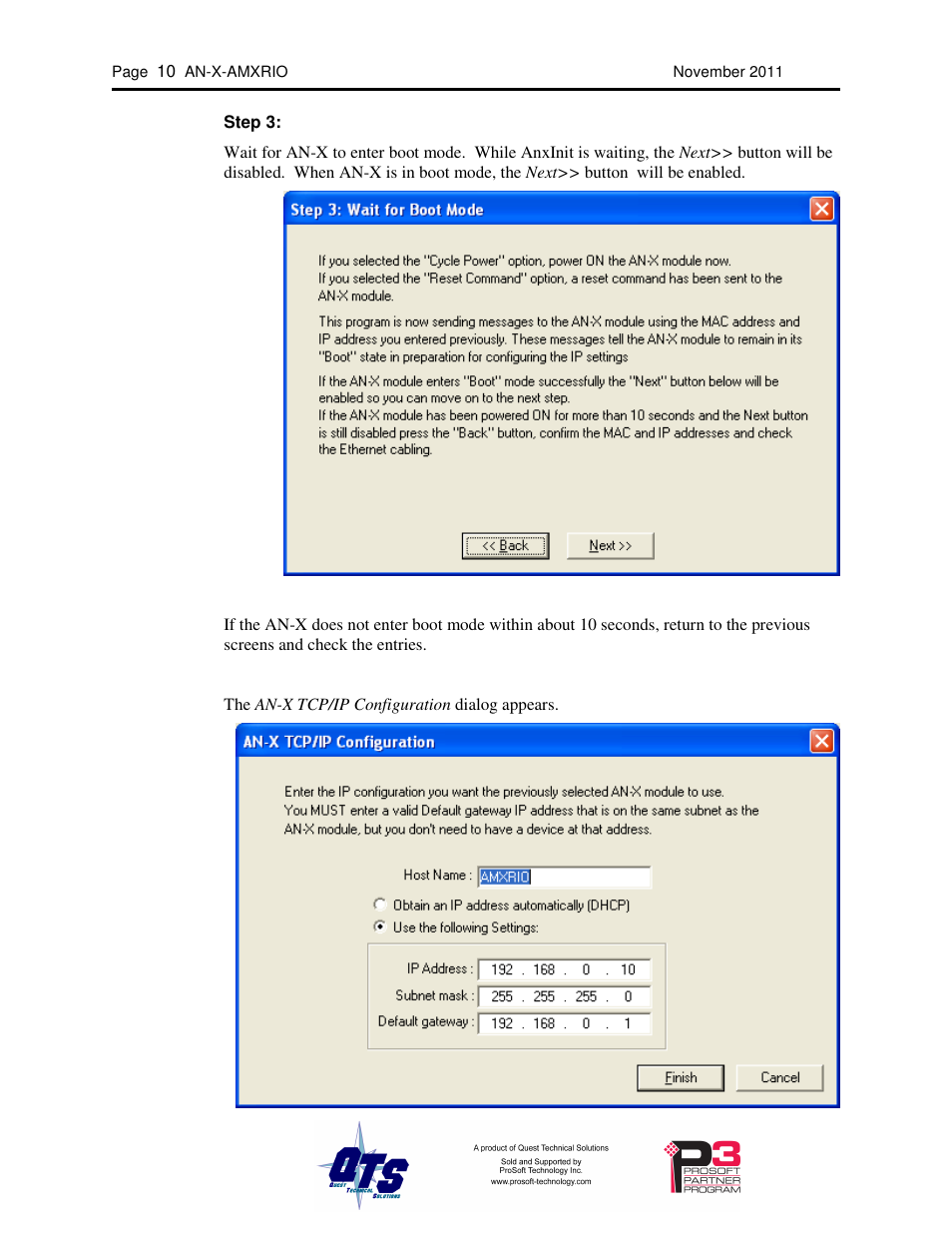 ProSoft Technology AN-X-AMX User Manual | Page 14 / 55