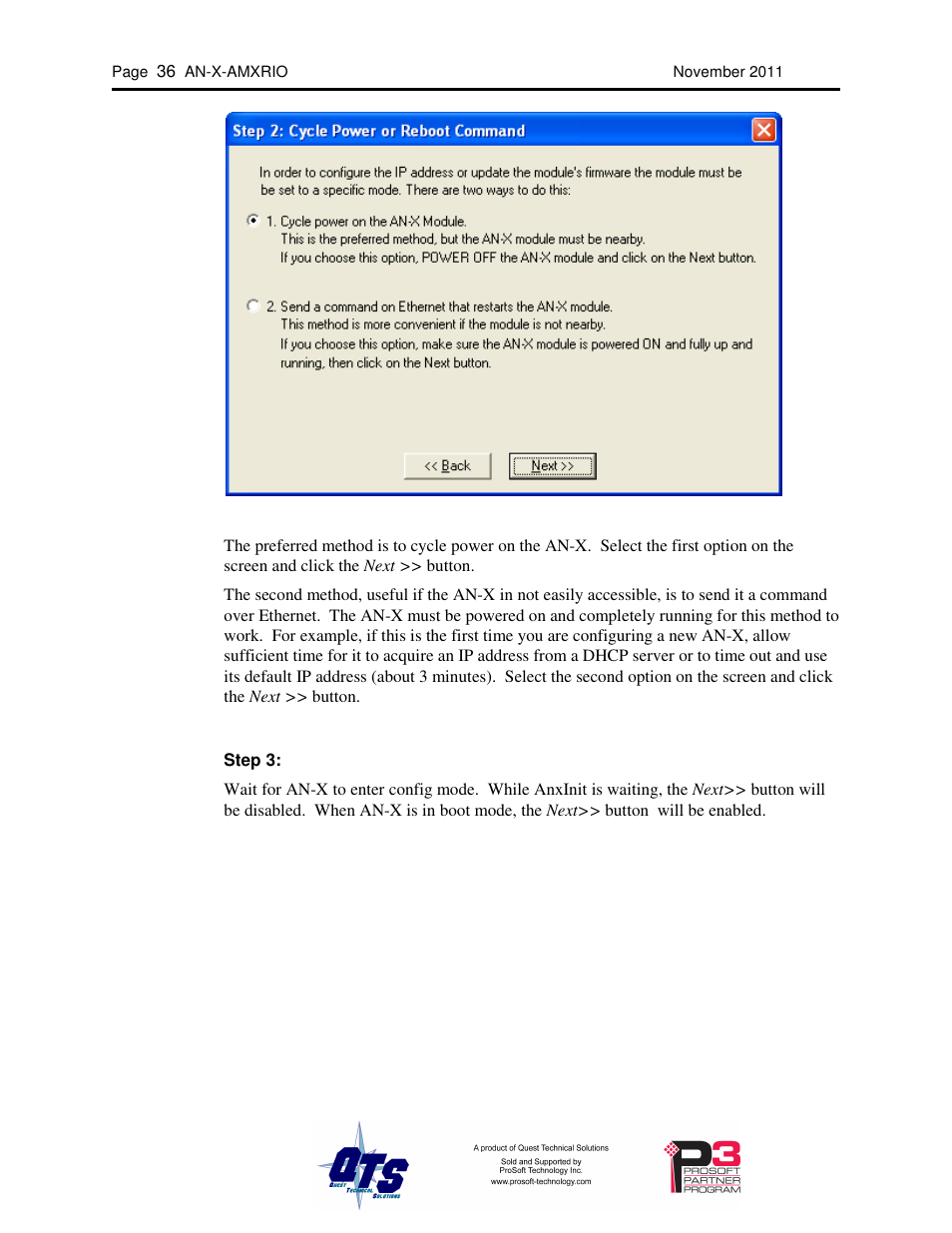 ProSoft Technology AN-X-AMX User Manual | Page 40 / 55