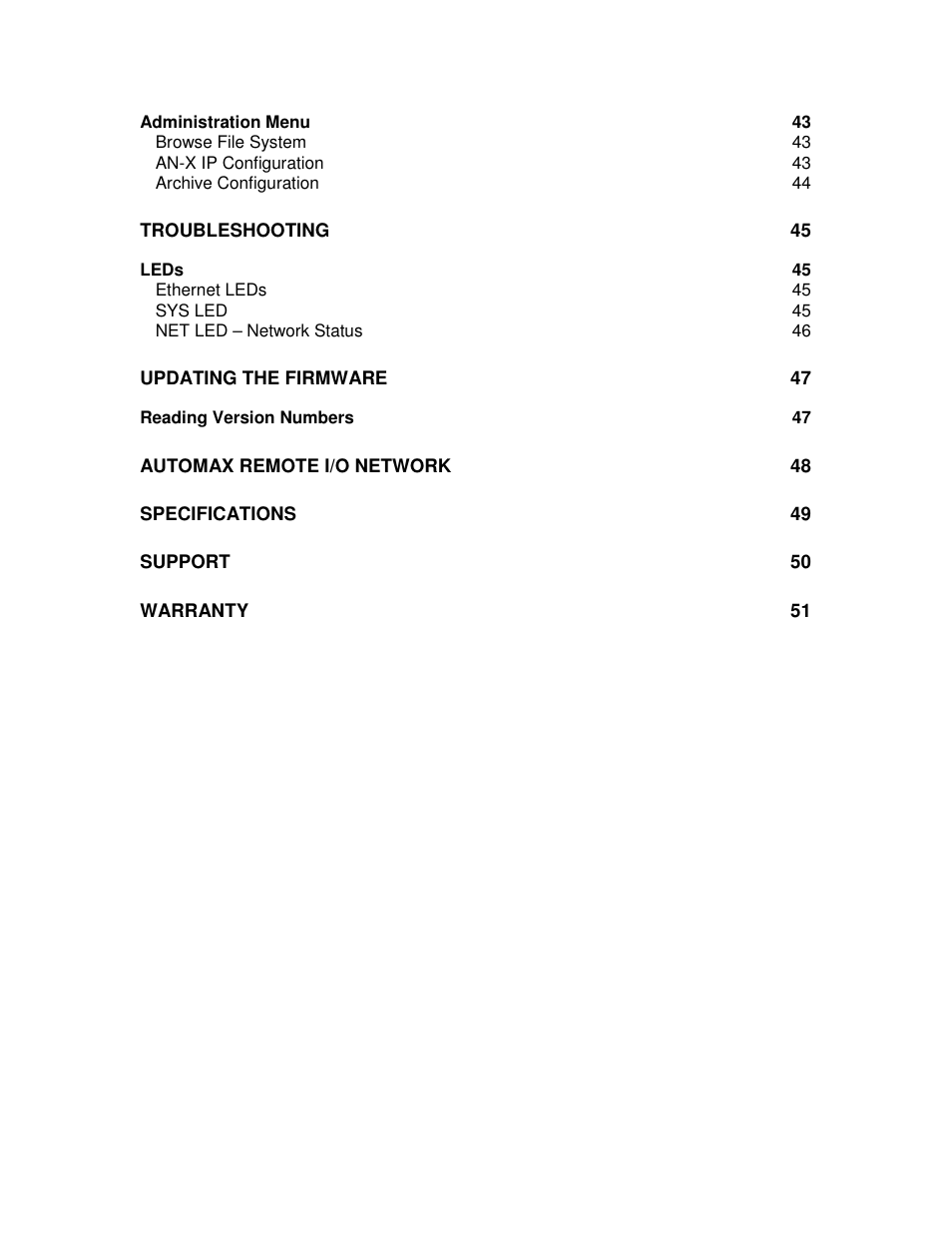 ProSoft Technology AN-X-AMX User Manual | Page 5 / 55