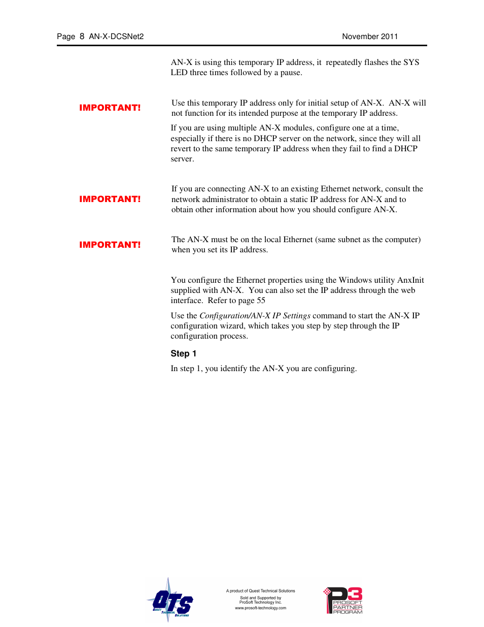 ProSoft Technology AN-X-AMX User Manual | Page 12 / 68