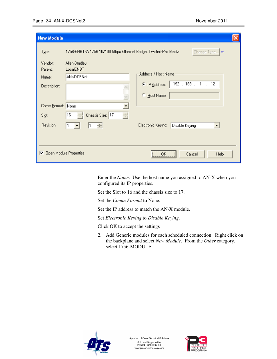 ProSoft Technology AN-X-AMX User Manual | Page 28 / 68