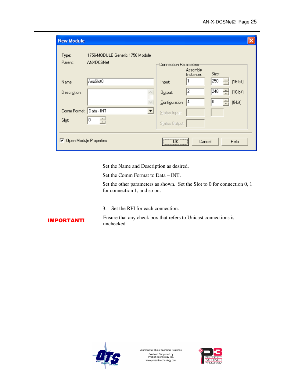 ProSoft Technology AN-X-AMX User Manual | Page 29 / 68