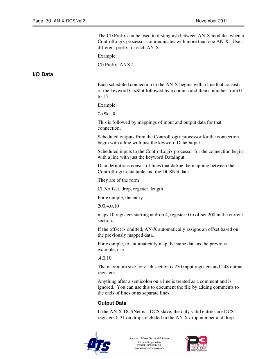 ProSoft Technology AN-X-AMX User Manual | Page 34 / 68