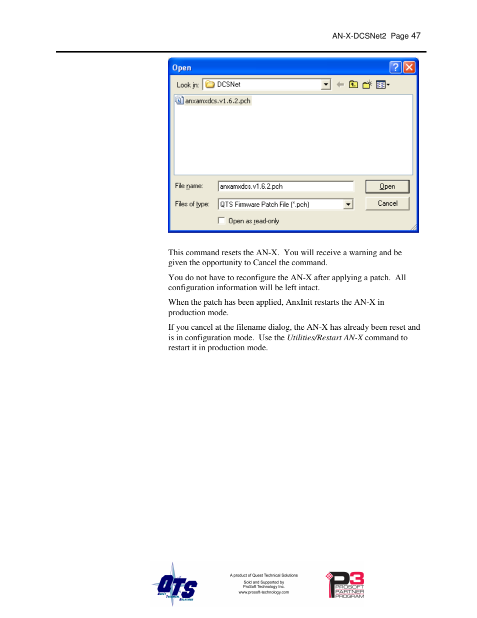 ProSoft Technology AN-X-AMX User Manual | Page 51 / 68