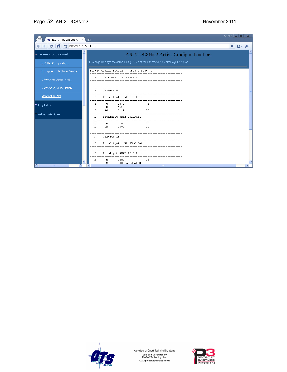 ProSoft Technology AN-X-AMX User Manual | Page 56 / 68