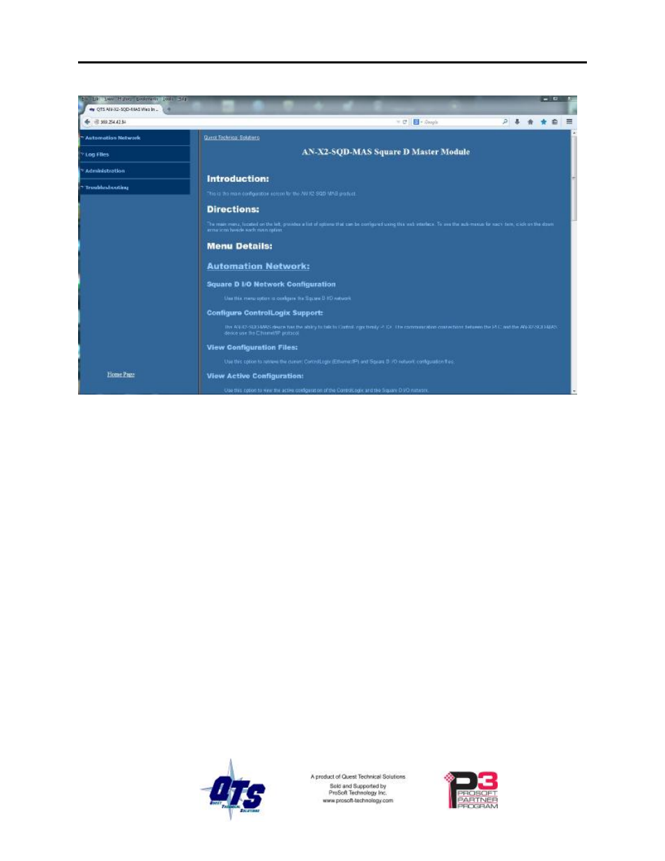 ProSoft Technology AN-X2-SQD User Manual | Page 14 / 51