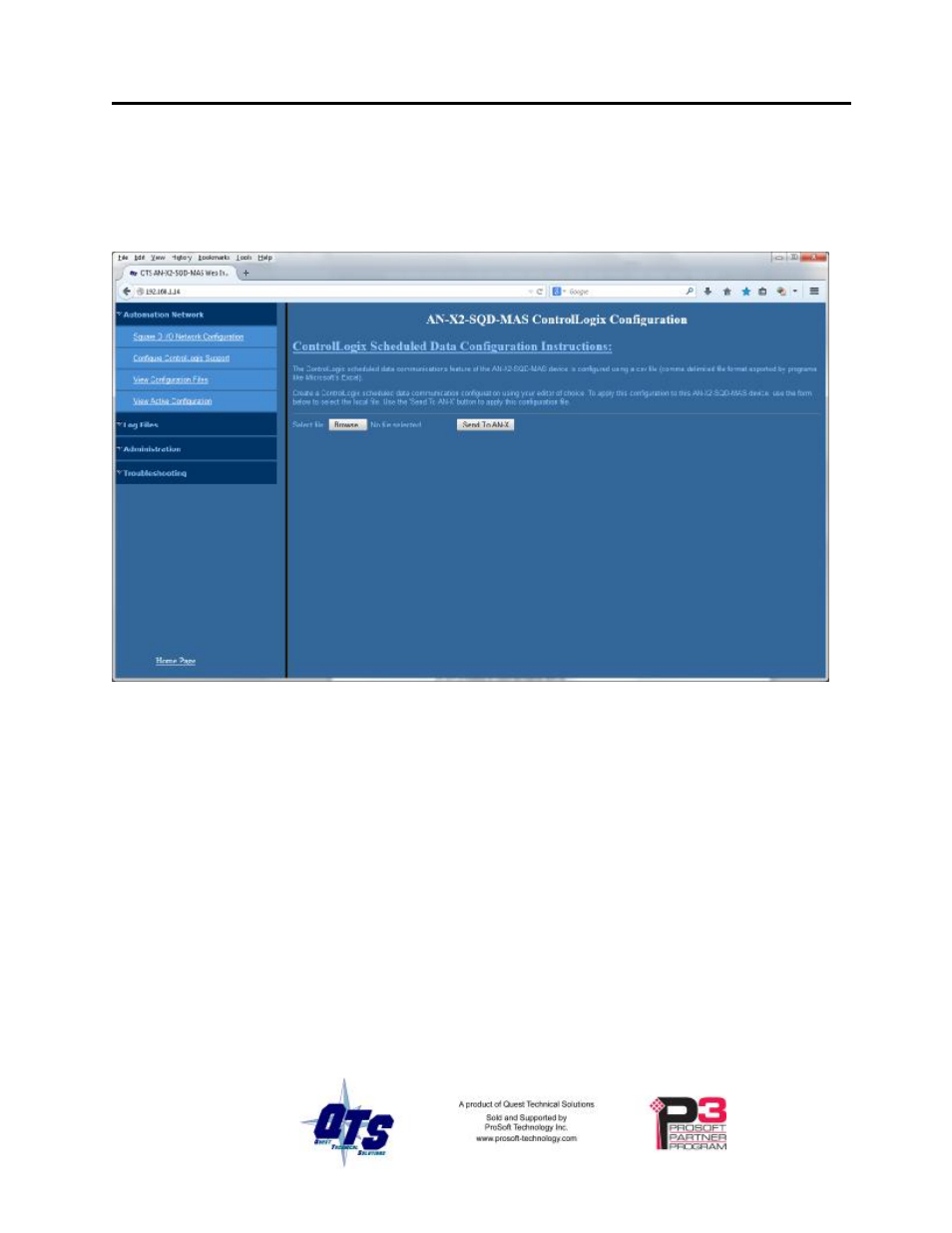 ProSoft Technology AN-X2-SQD User Manual | Page 37 / 51