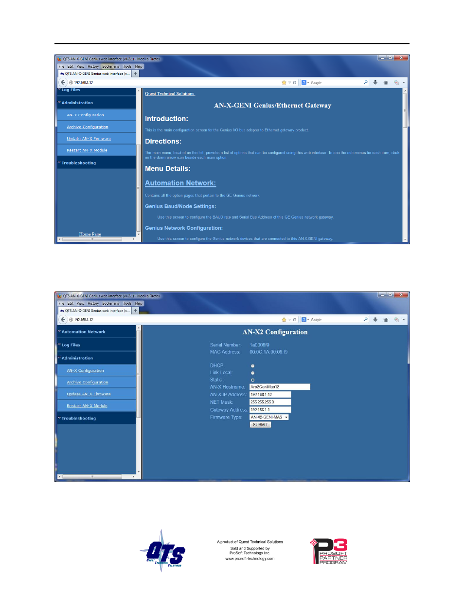 ProSoft Technology AN-X2-GENI User Manual | Page 16 / 64