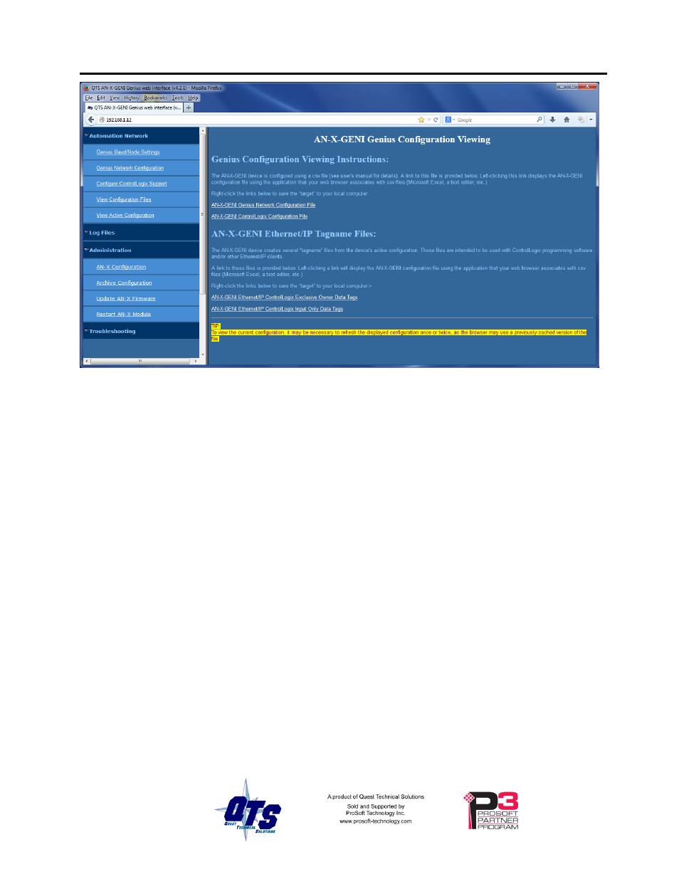 Using the controllogix log | ProSoft Technology AN-X2-GENI User Manual | Page 41 / 64