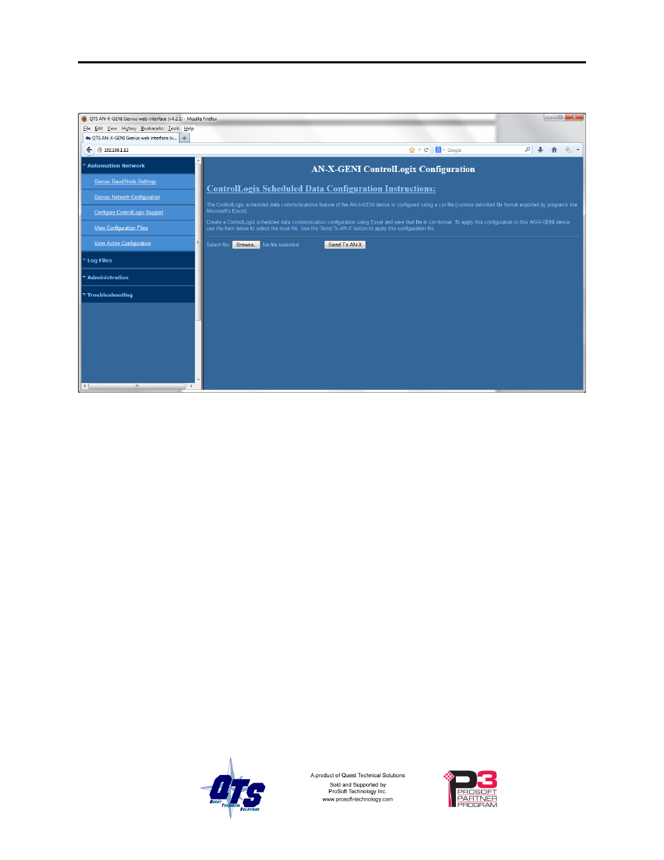 View configuration files | ProSoft Technology AN-X2-GENI User Manual | Page 48 / 64