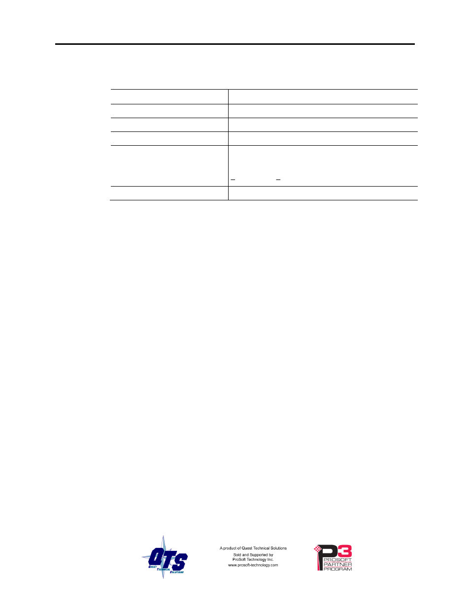 Specifications | ProSoft Technology AN-X2-GENI User Manual | Page 62 / 64