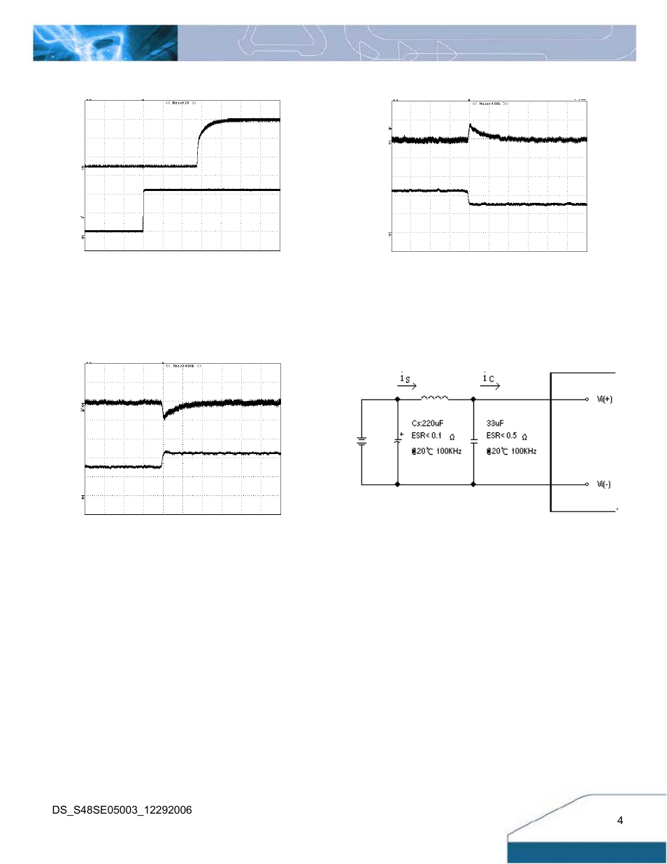Electrical characteristics curves (con.) | Delta Electronics S48SE User Manual | Page 4 / 13
