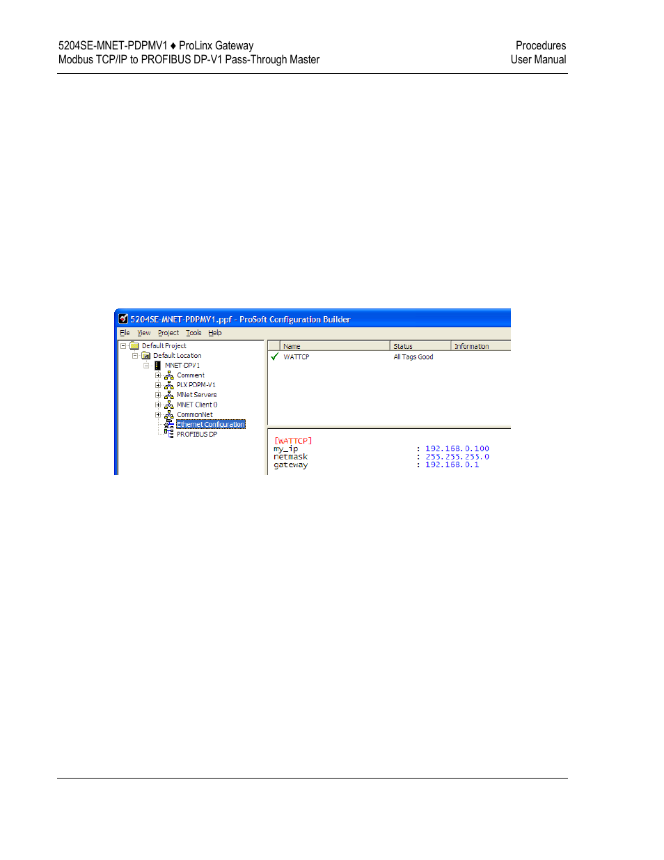 ProSoft Technology 5204SE-MNET-PDPMV1 User Manual | Page 40 / 235