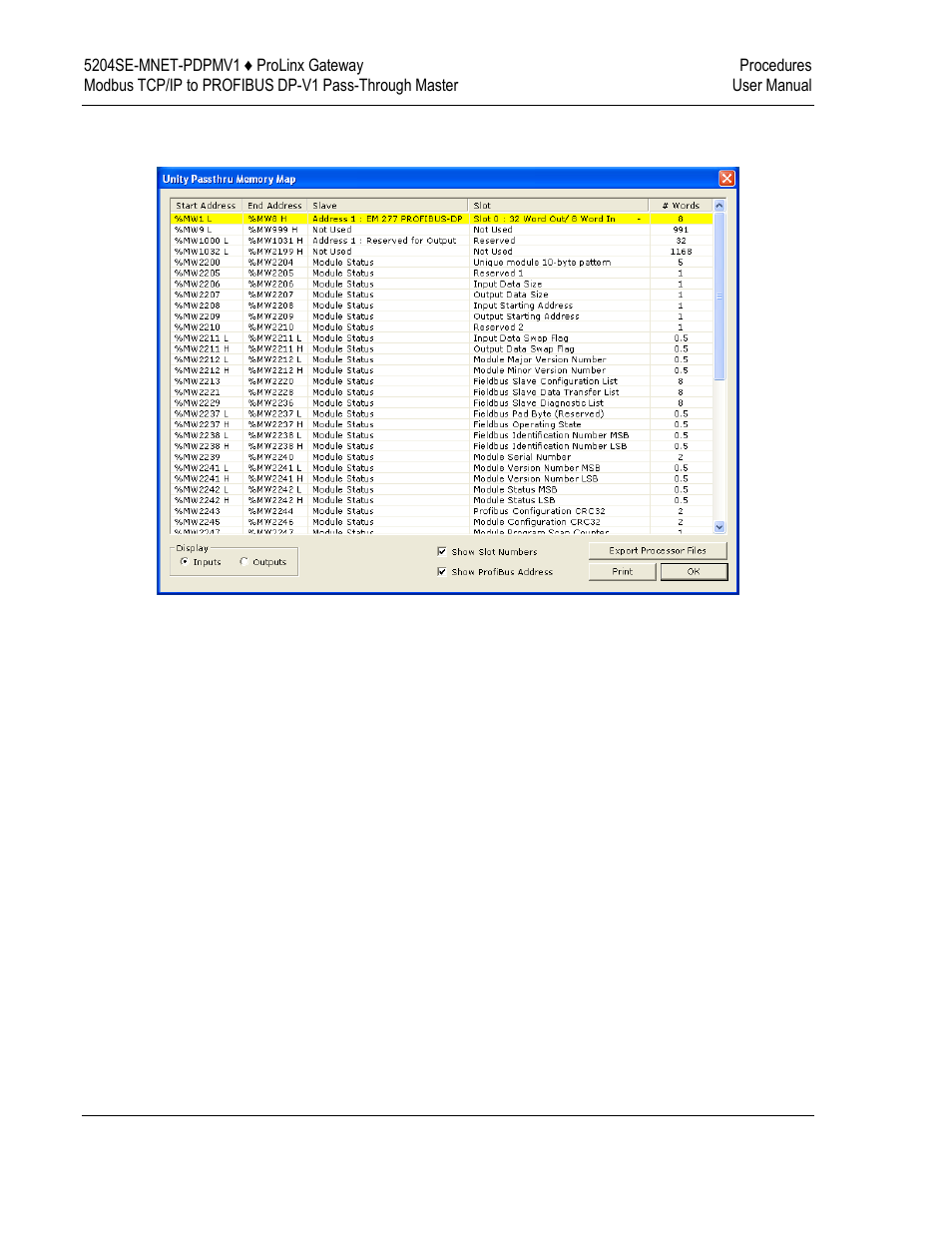 ProSoft Technology 5204SE-MNET-PDPMV1 User Manual | Page 48 / 235