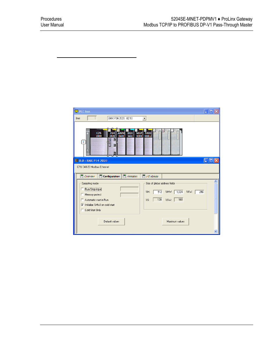 ProSoft Technology 5204SE-MNET-PDPMV1 User Manual | Page 61 / 235