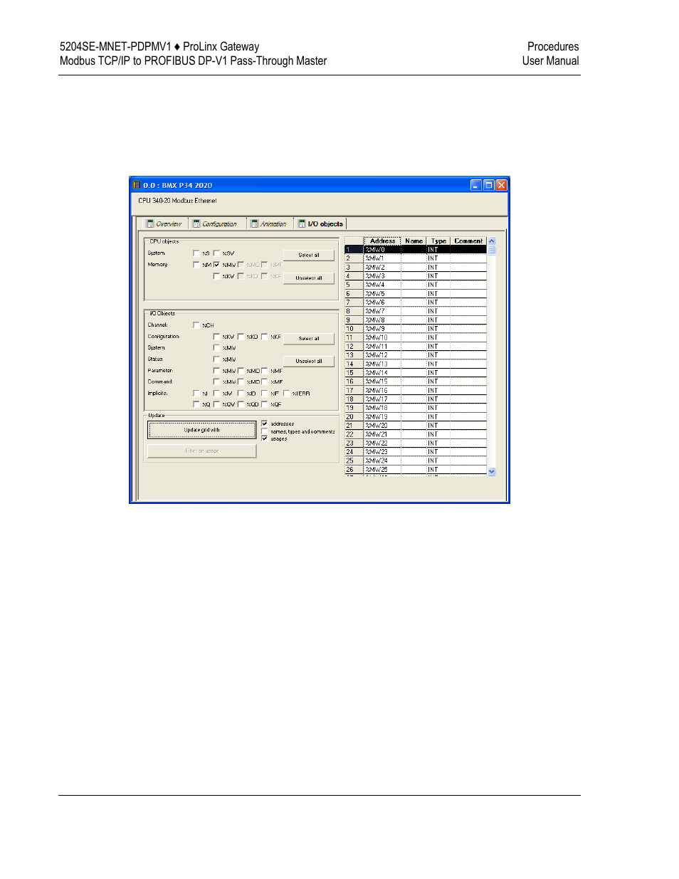 ProSoft Technology 5204SE-MNET-PDPMV1 User Manual | Page 62 / 235