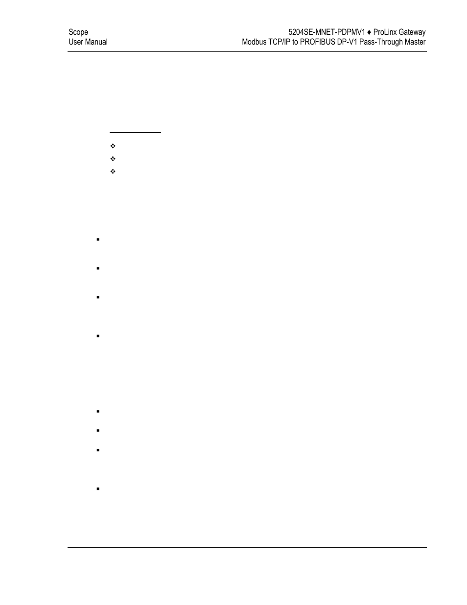 1 scope | ProSoft Technology 5204SE-MNET-PDPMV1 User Manual | Page 7 / 235