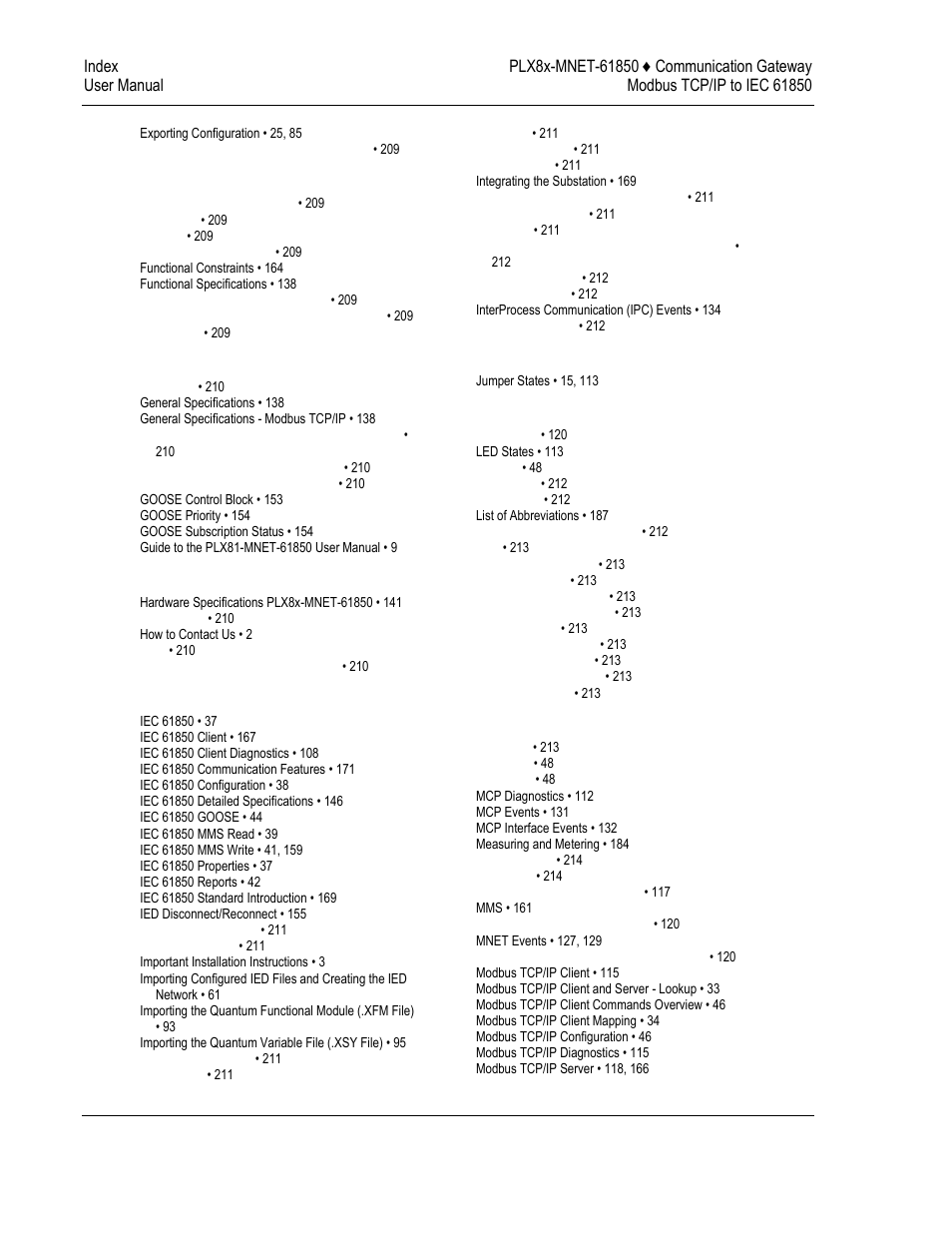 ProSoft Technology PLX8X-MNET-61850 User Manual | Page 226 / 228