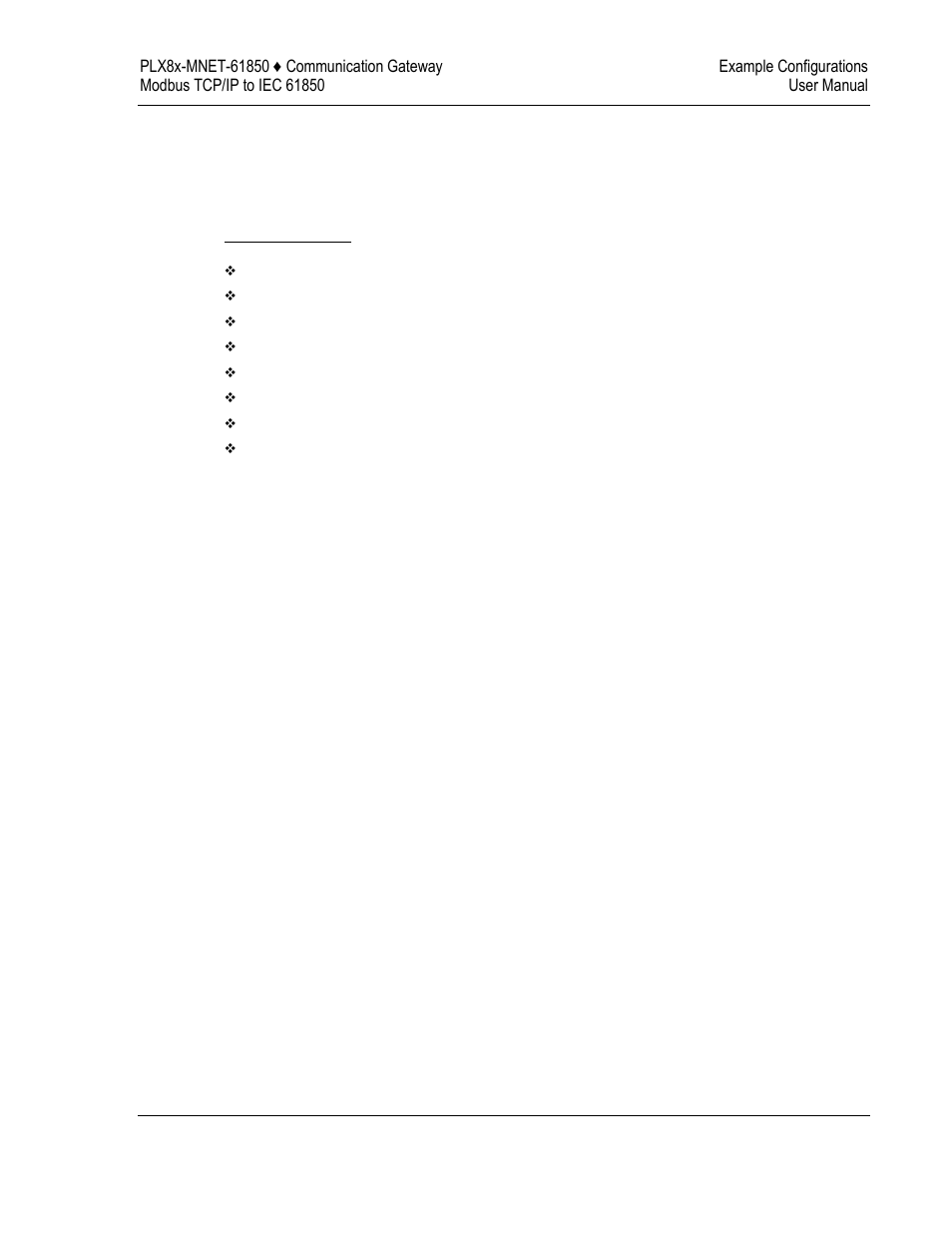3example configurations | ProSoft Technology PLX8X-MNET-61850 User Manual | Page 59 / 228