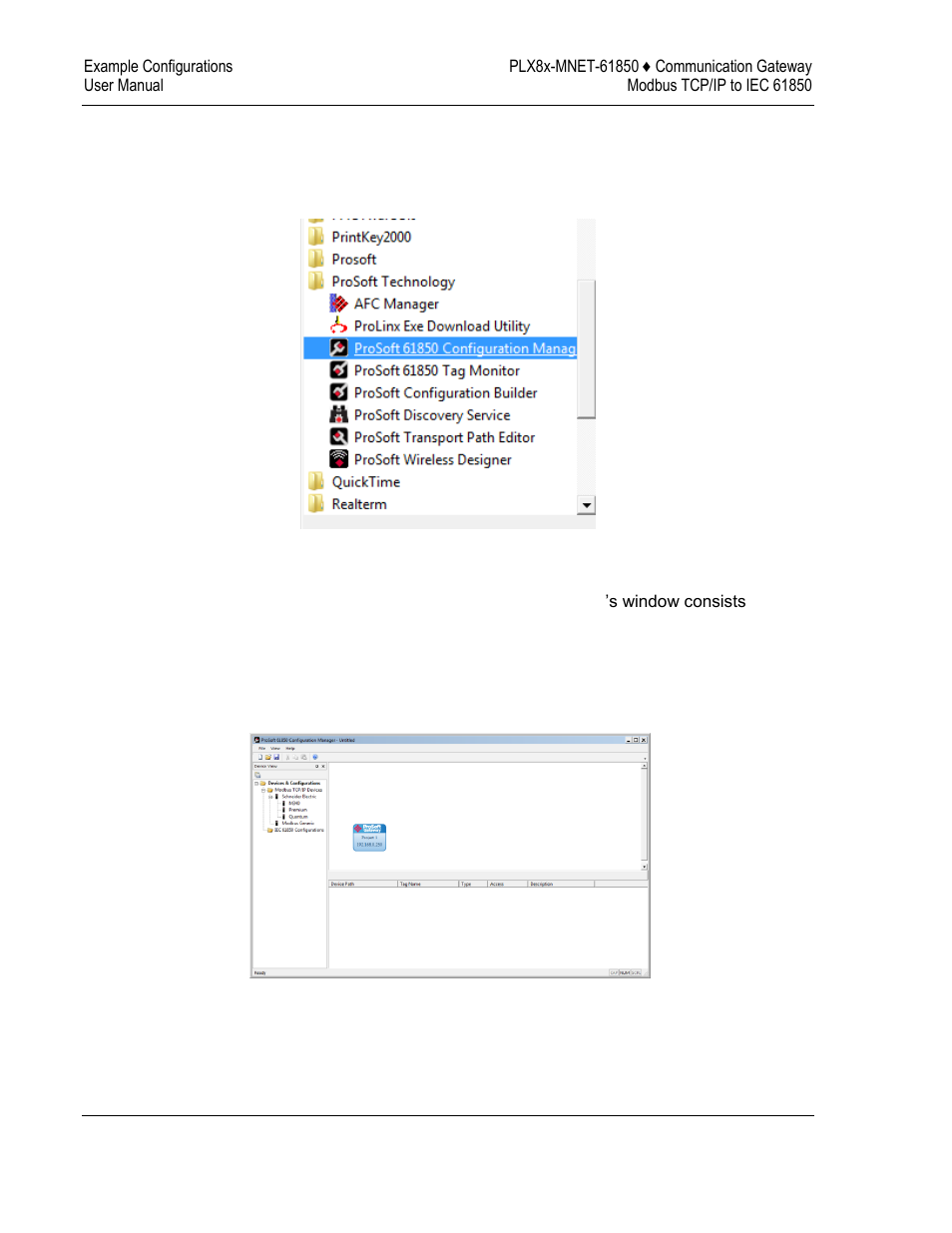 Example: configuring mms read messages | ProSoft Technology PLX8X-MNET-61850 User Manual | Page 60 / 228