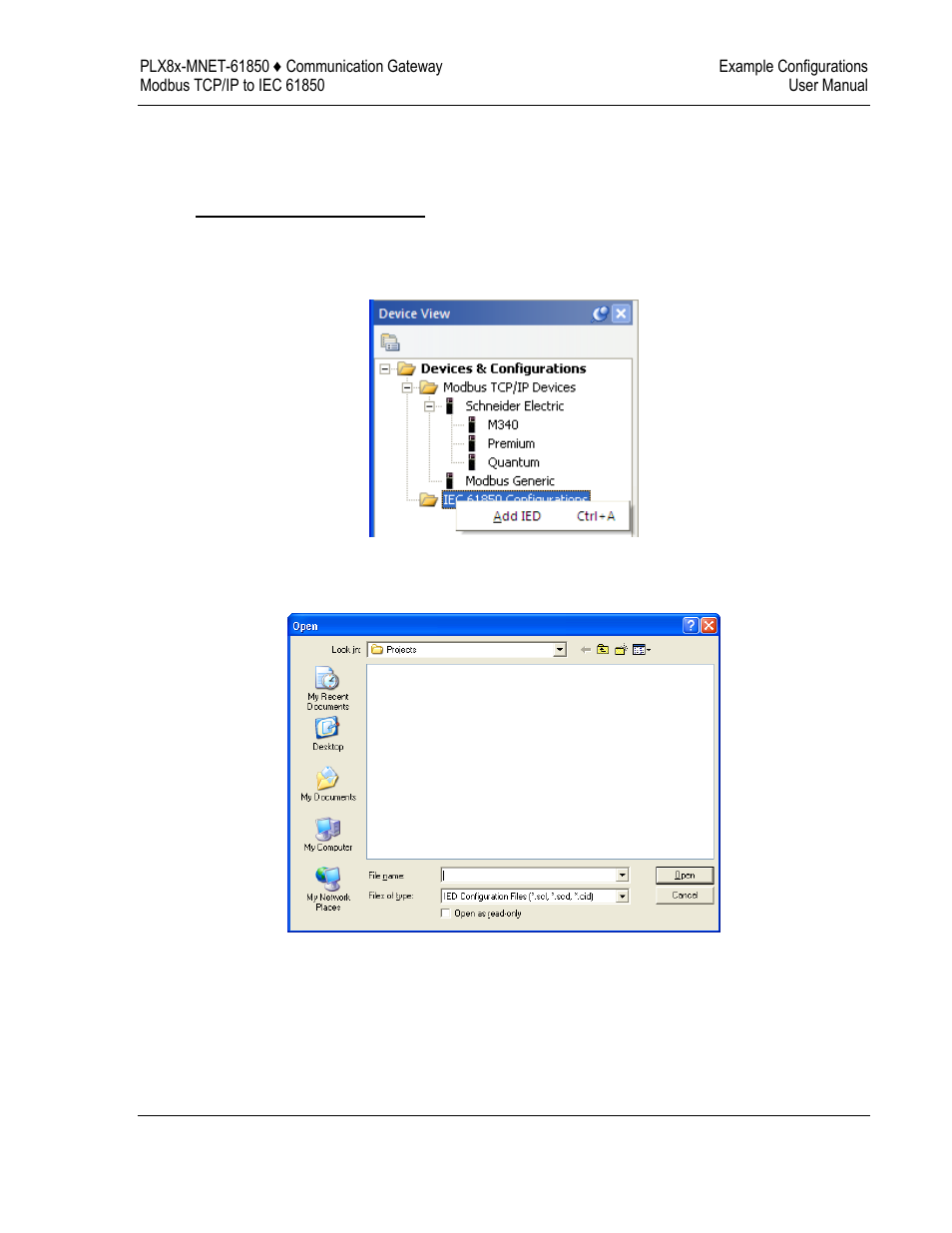 ProSoft Technology PLX8X-MNET-61850 User Manual | Page 61 / 228