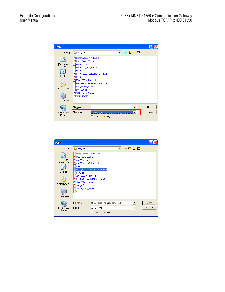 ProSoft Technology PLX8X-MNET-61850 User Manual | Page 62 / 228