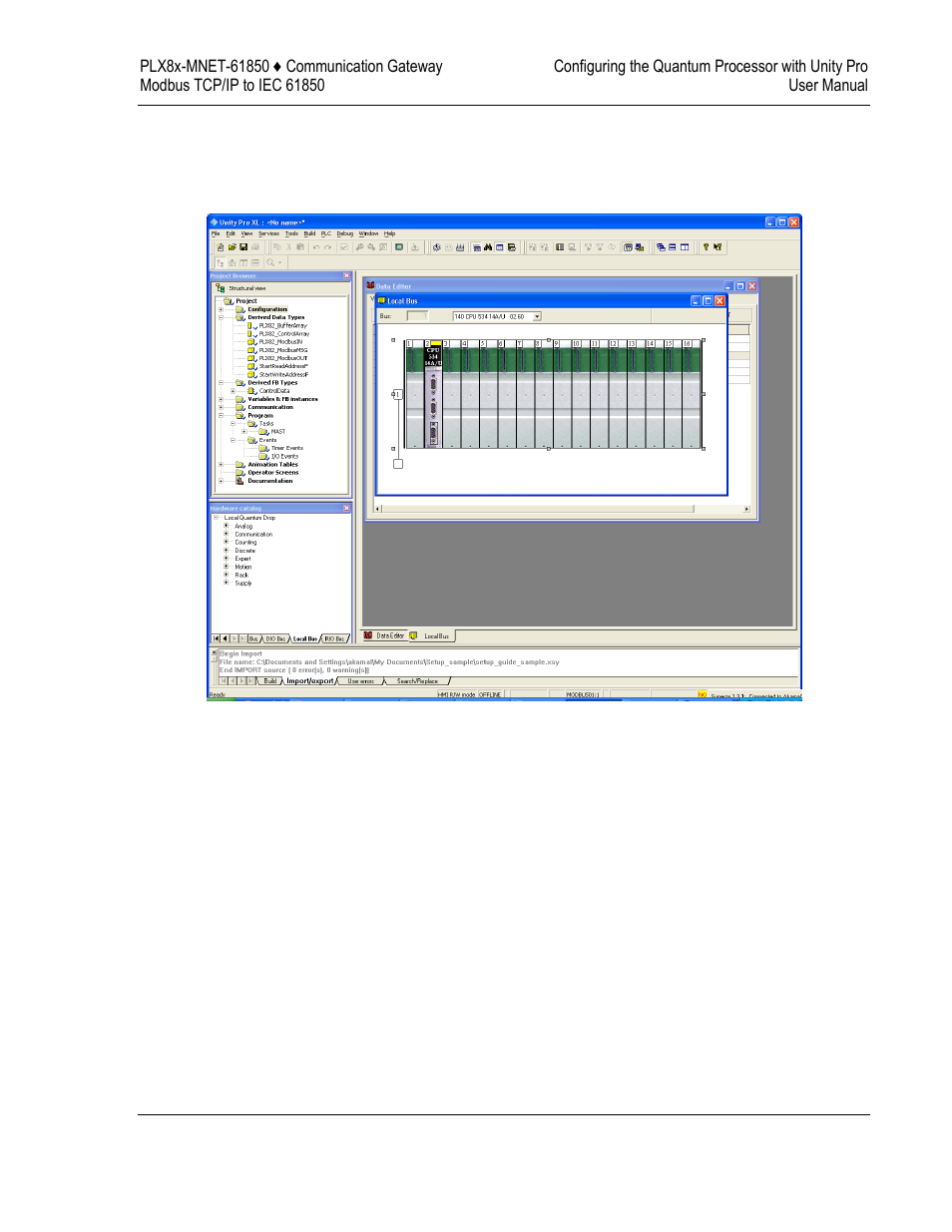 Completing the quantum configuration | ProSoft Technology PLX8X-MNET-61850 User Manual | Page 99 / 228