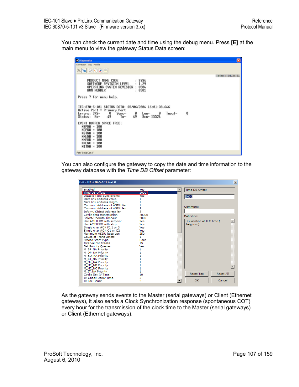 ProSoft Technology 5201-MNET-101S User Manual | Page 107 / 159