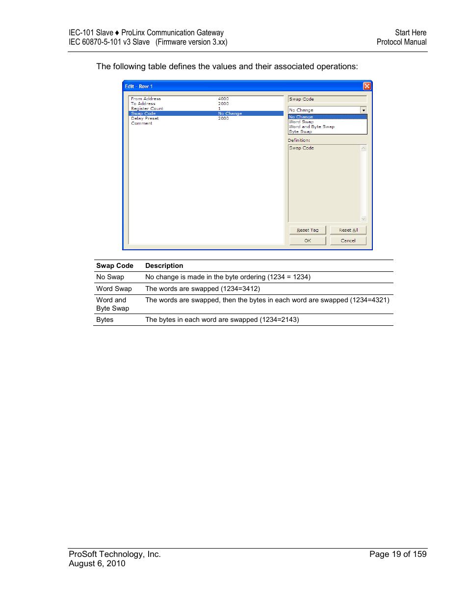 ProSoft Technology 5201-MNET-101S User Manual | Page 19 / 159