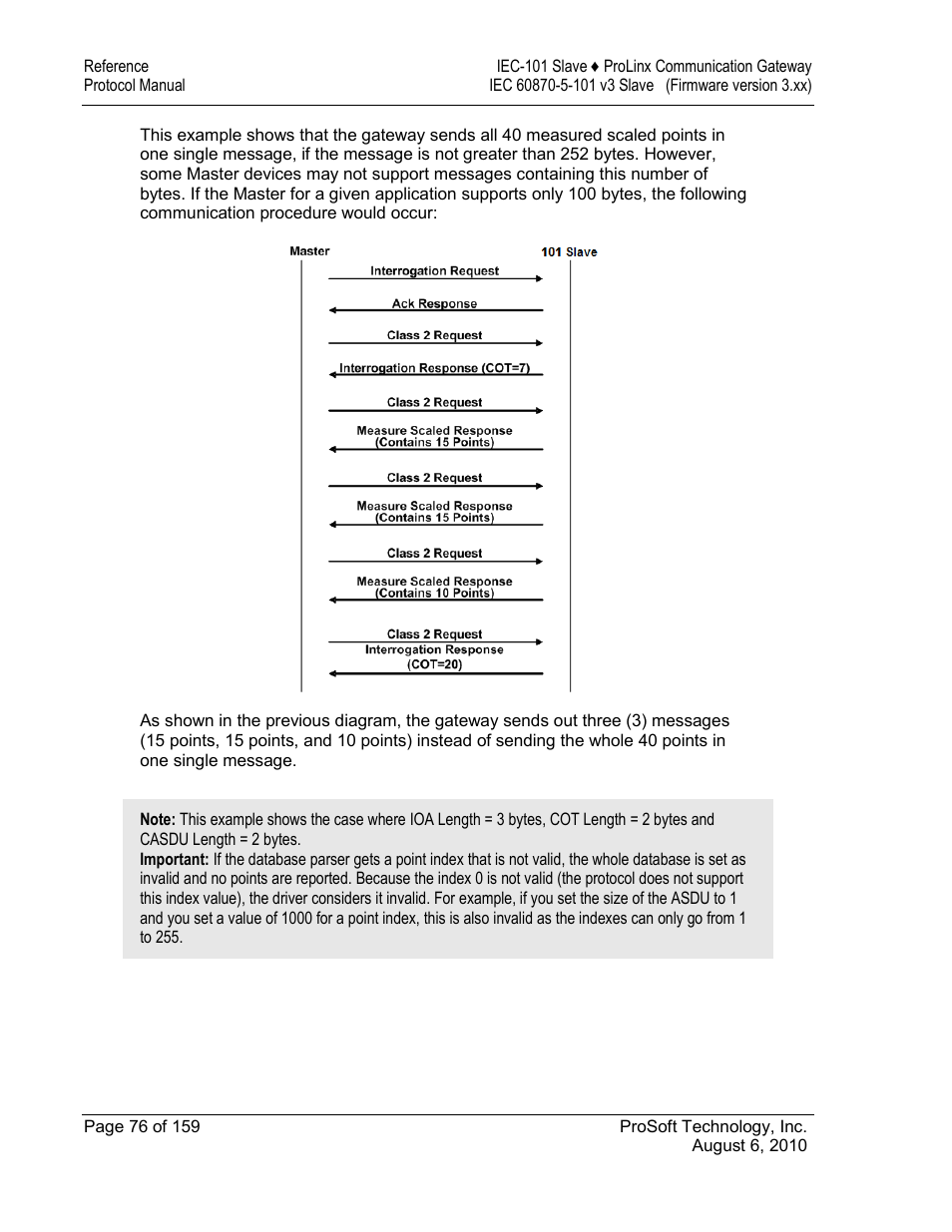 ProSoft Technology 5201-MNET-101S User Manual | Page 76 / 159