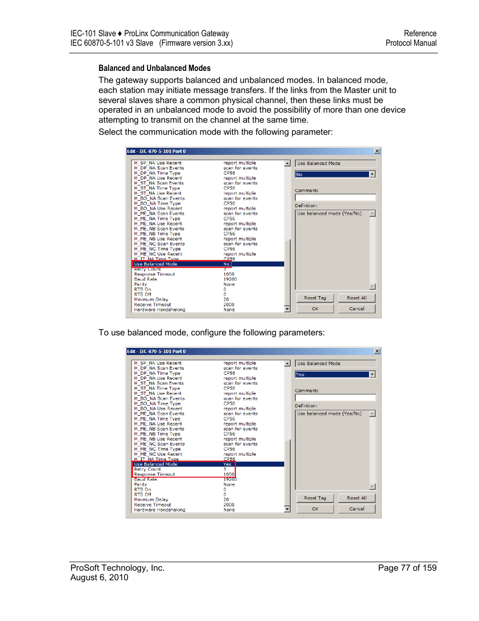ProSoft Technology 5201-MNET-101S User Manual | Page 77 / 159