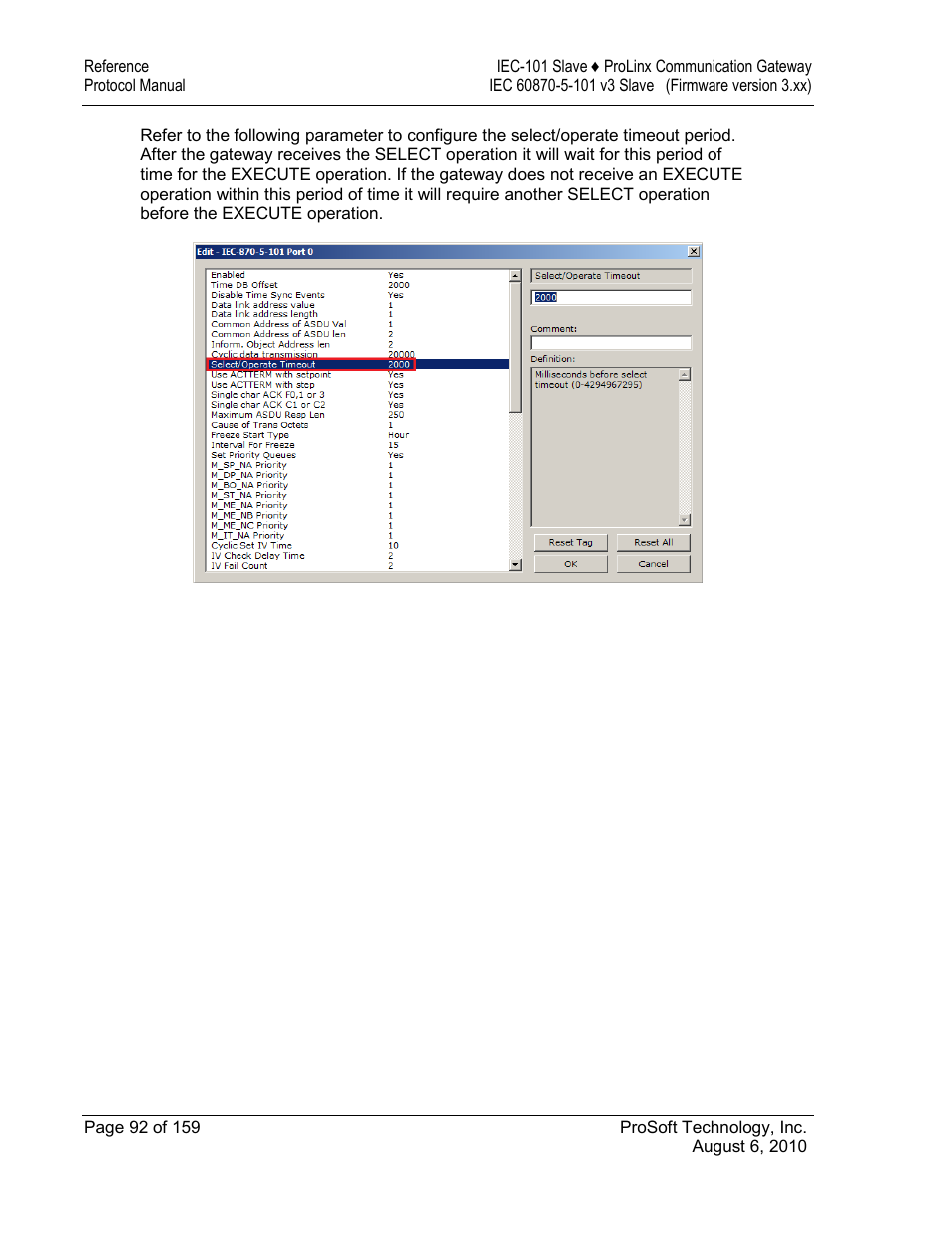 ProSoft Technology 5201-MNET-101S User Manual | Page 92 / 159