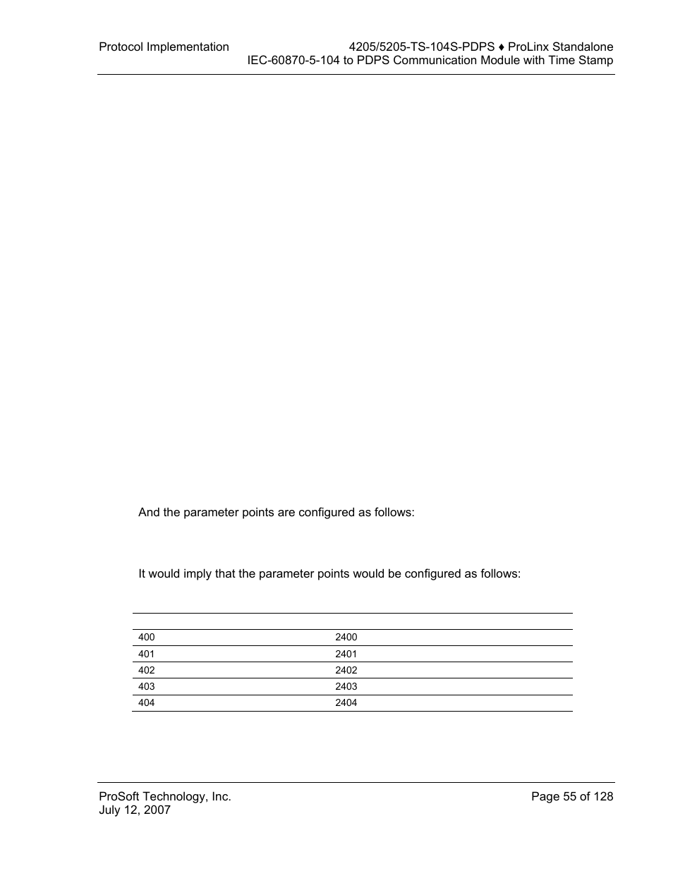 M_me_na | ProSoft Technology 5205-104S-PDPS User Manual | Page 55 / 128