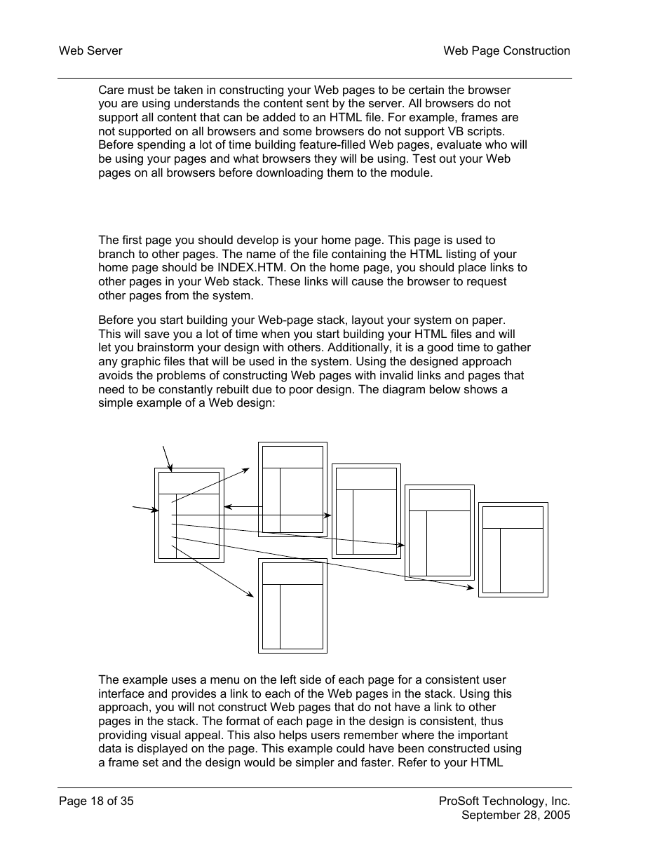 2 the home page | ProSoft Technology 5201-104S-103M User Manual | Page 18 / 35