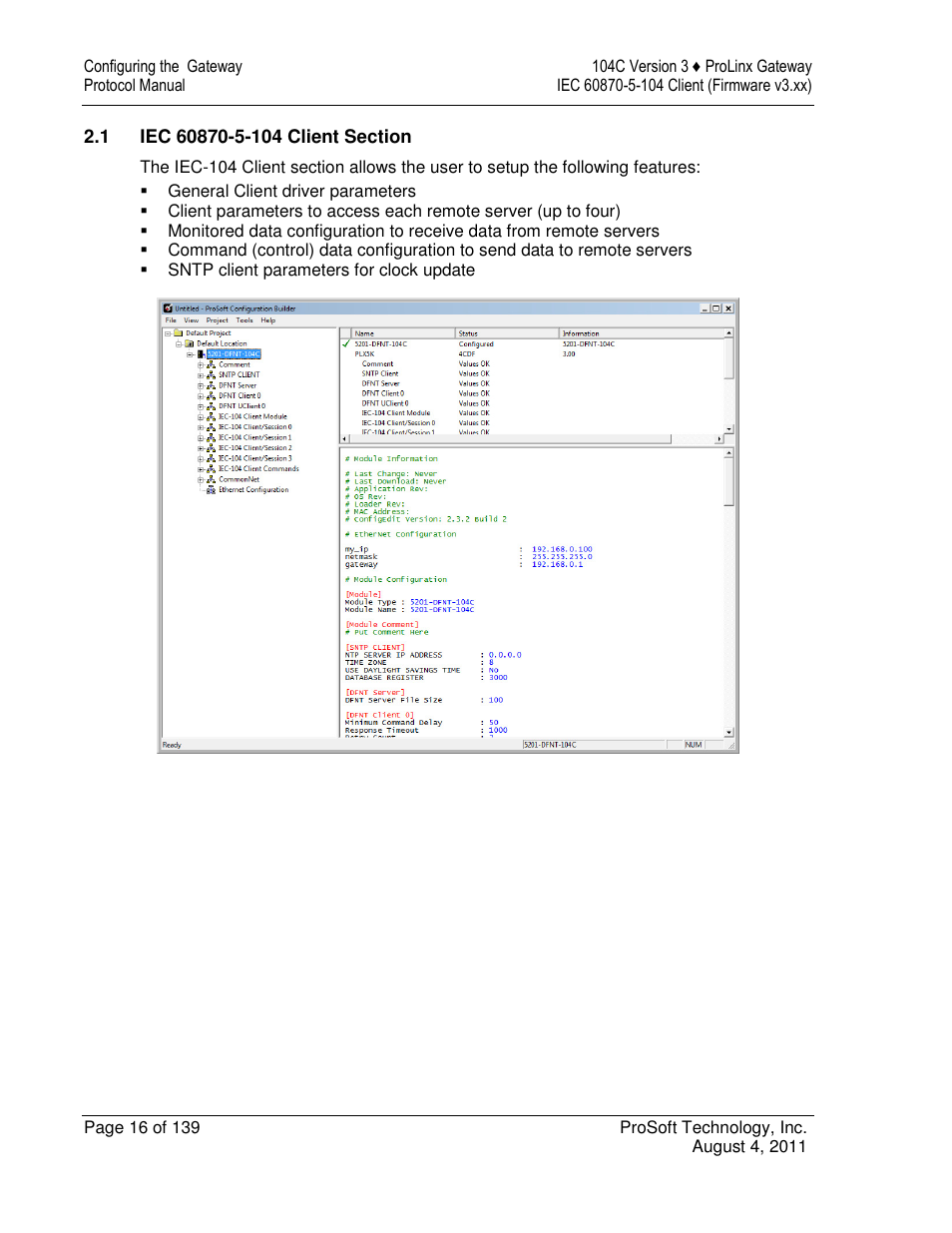 ProSoft Technology 5201-DFNT-104C User Manual | Page 16 / 139