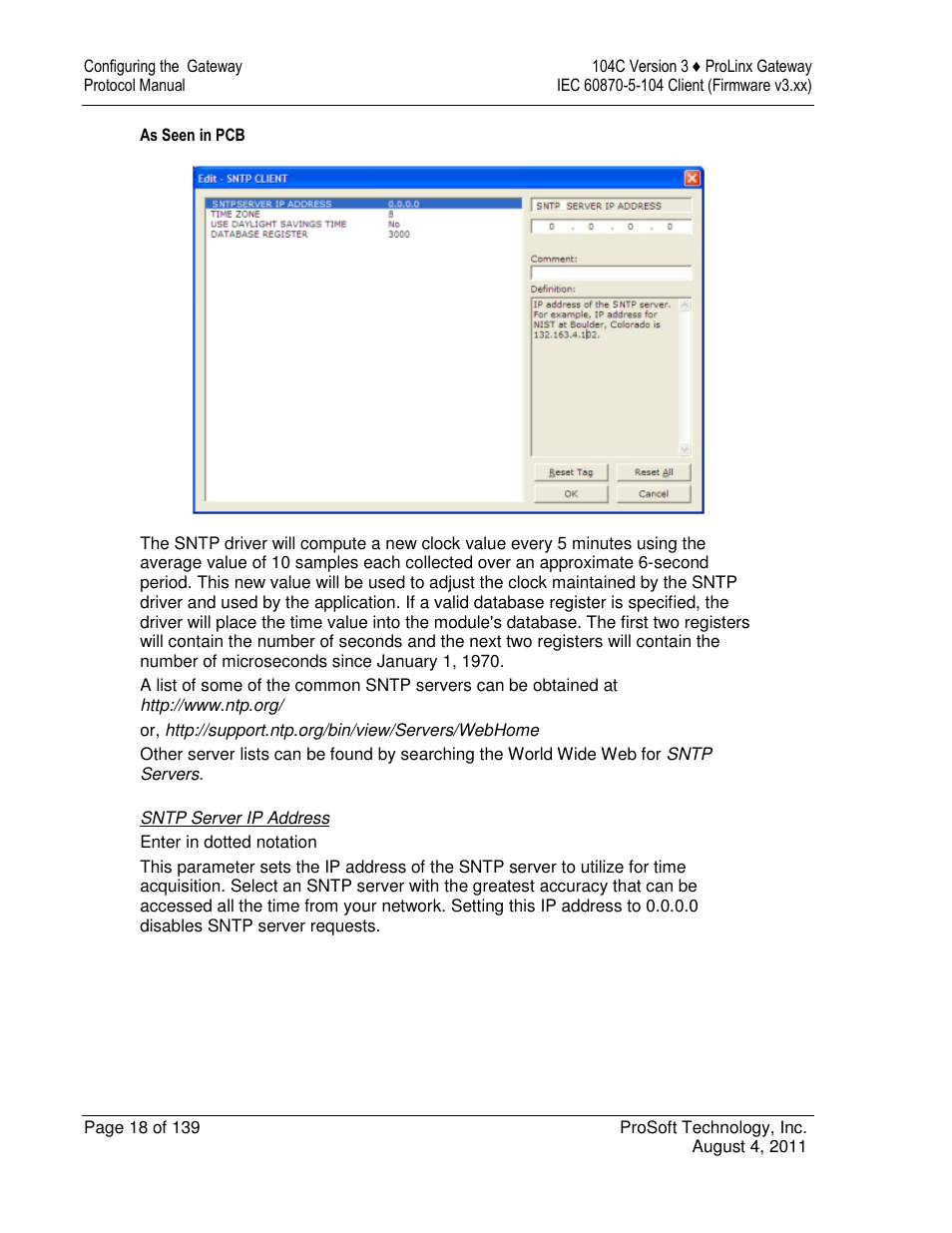 ProSoft Technology 5201-DFNT-104C User Manual | Page 18 / 139